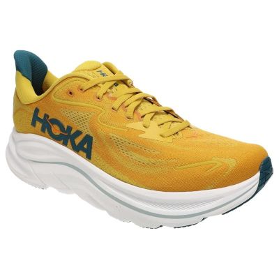 Hoka M Clifton 10 Yellow Gold/Tidal Wave