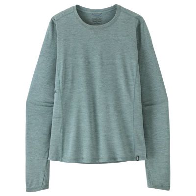 Patagonia W's L/S Cap Cool Sun Shirt Nouveau Green - Blue Sage X-Dye