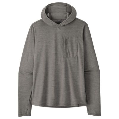 Patagonia M's Cap Cool Sun Hoody Forge Grey - Noble Grey X-Dye