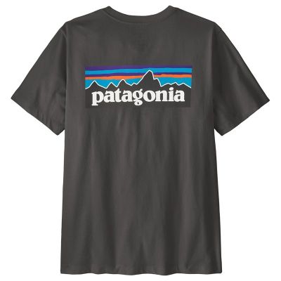 Patagonia M's P-6 Logo T-Shirt Ink Black