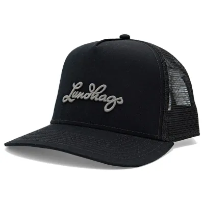 Lundhags Trucker Cap Black, kuva 1 / 1