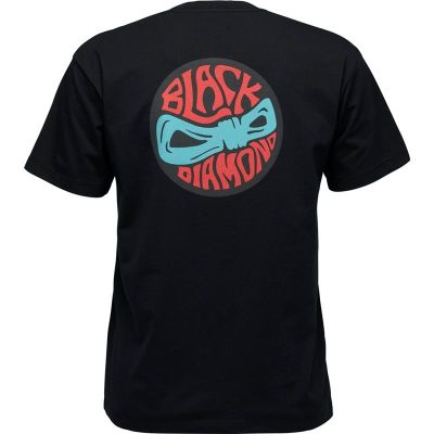 Black Diamond W Rope Badge Ss Tee Black