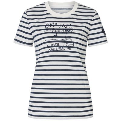 Supernatural W STRIPE COTE D'AZUR BIO J TEE