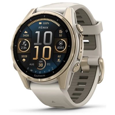 Garmin fenix 8 43mm.AMOLED.Saphire Gold