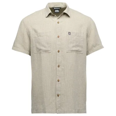 Black Diamond M Scenic Route Ss Shirt Pine Smoke-Chalk, kuva 1 / 1