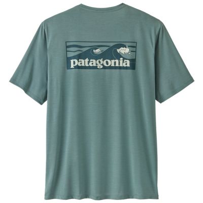 Patagonia M'S CAP COOL DAILY SHIRT - BOARDSHORT LOGO