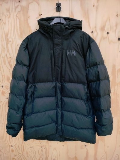 Helly Hansen Active Puffy Long Jacket - Miesten talvitakki XXL Musta (Second Hand)