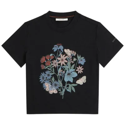 Icebreaker W MERINO 150 TECH LITE SS CROP TEE NZ FLORA, kuva 1 / 1