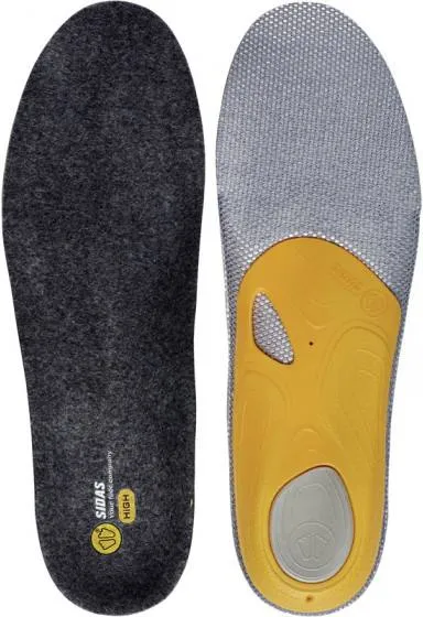 Sidas 3Feet Merino High pohjalliset ja nauhat