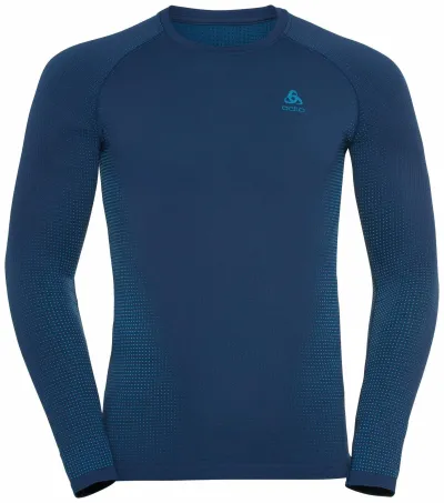Odlo Men's PERFORMANCE WARM ECO Long-Sleeve Base Layer Top miesten pitkähihainen aluspaita, kuva 1 / 1