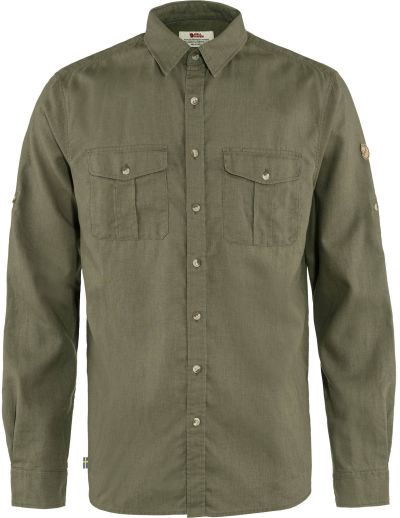 Fjällräven Men's Övik Travel LS Shirt miesten kauluspaita