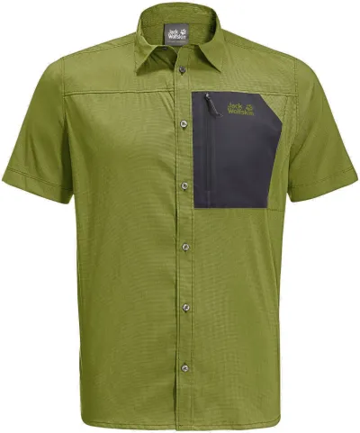 Jack Wolfskin Kenovo II SS Shirt miesten välikerros-paita, kuva 1 / 1