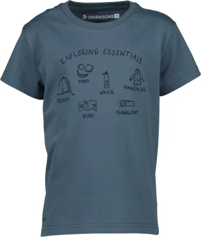 Didriksons Mynta Kids Tee Explore lasten t-paita, kuva 1 / 1
