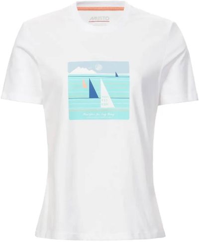 Musto Women's Marina Graph Tee naisten t-paita
