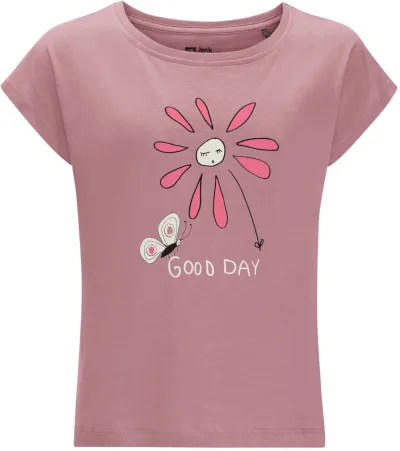 Jack Wolfskin Girl's Good Day Tee tyttöjen t-paita, kuva 1 / 1