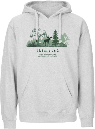 Metsä/Skogen Ikimetsä Hoodie, Printti huppari