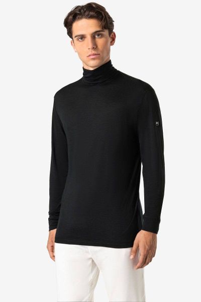 Supernatural Men's Skiing Roll Neck miesten merinovilla-aluspaita