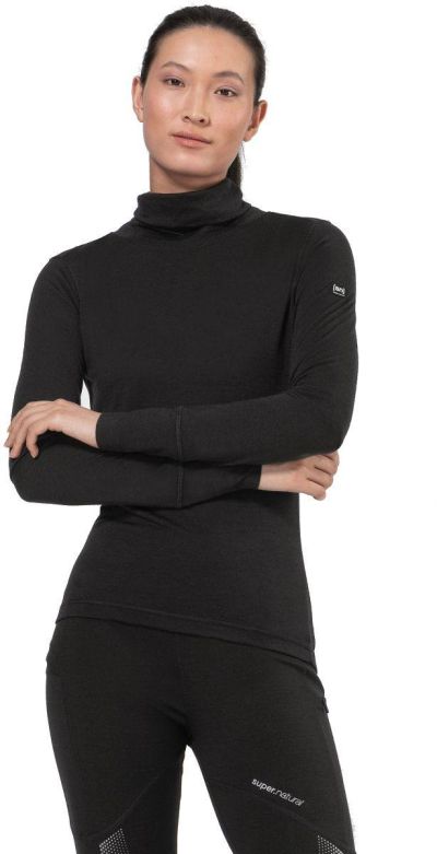 Supernatural Women's Skiing Rollneck naisten merinovilla-alusasu