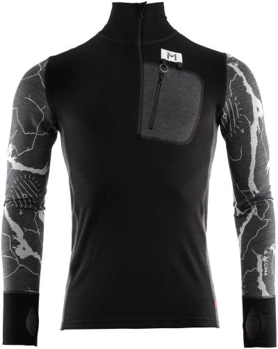 Aclima Lars Monsen Femunden Polo miesten merinovilla-aluspaita