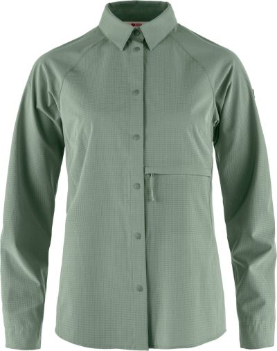 Fjällräven Women's Abisko Trekking Shirt naisten kauluspaita