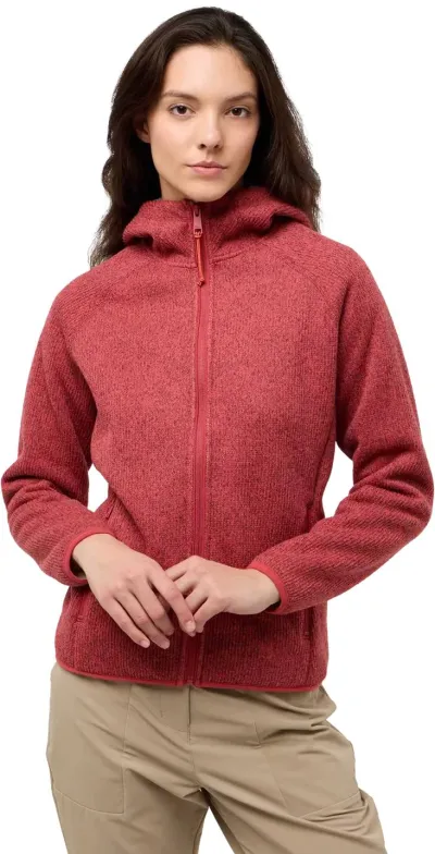 Jack Wolfskin Women's Kaminfeuer Hooded naisten välikerrostakki, kuva 1 / 1