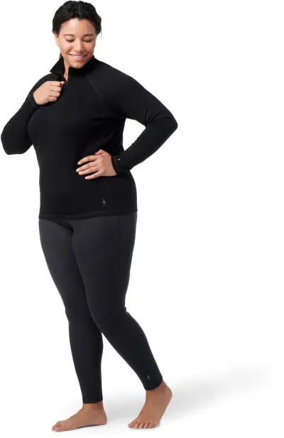 SmartWool Women's Classic Merino Plus 1/4 Zip Long Sleeve naisten plus-kokoinen aluspaita, kuva 1 / 1
