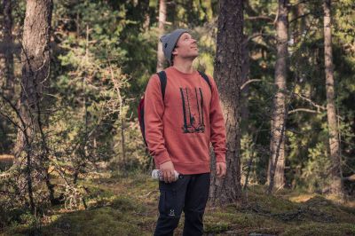 Metsä/Skogen College Hirvi huppari