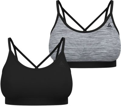 Odlo The Seamless soft-support reversible sports bra naisten urheilurintaliivi