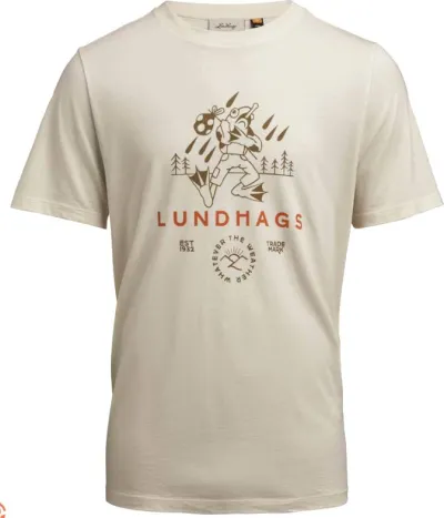 Lundhags Men's Järpen Print Tee miesten t-paita, kuva 1 / 1