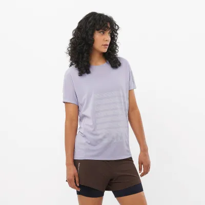 Salomon Women's Sense Aero Graphics Tee naisten t-paita, kuva 1 / 1