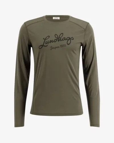 Lundhags Men's Fulu Merino Longsleeve T-Shirt miesten pitkähihainen t-paita, kuva 1 / 1