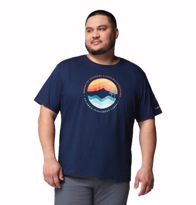 Columbia Men's Path Lake Graphic II Big Tee miesten t-paita