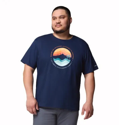 Columbia Men's Path Lake Graphic II Big Tee miesten t-paita, kuva 1 / 1