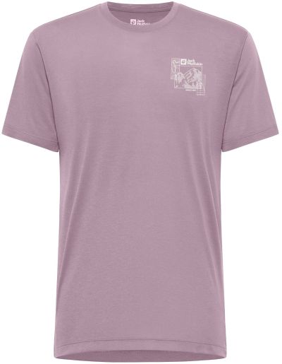 Jack Wolfskin Men's Vonnan Graphic Tee miesten t-paita