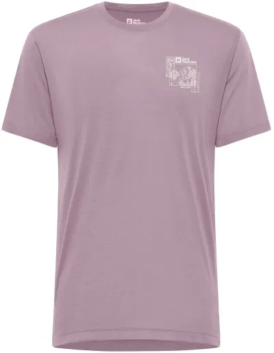 Jack Wolfskin Men's Vonnan Graphic Tee miesten t-paita, kuva 1 / 1