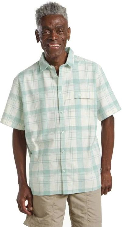 Jack Wolfskin Men's Great Plains Short Sleeve Shirt miesten lyhythihainen paita