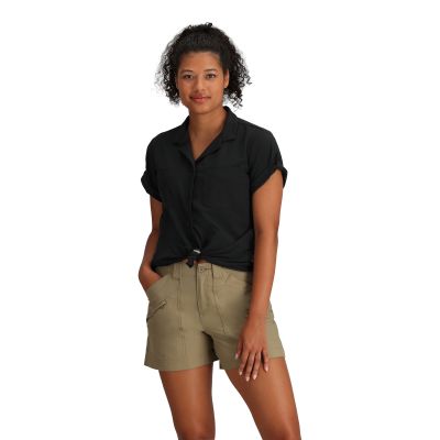 Royal Robbins Women's Spotless Evolution Meadow Short Sleeve naisten kauluspaita