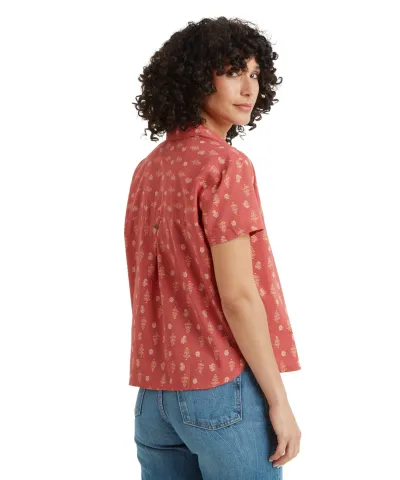 Sherpa Women's Jaya Camp Shirt Short Sleeve naisten kauluspaita
