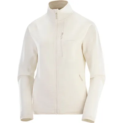 Salomon Women's Essential Lightwarm Full Zip naisten välikerrosfleece, kuva 1 / 1