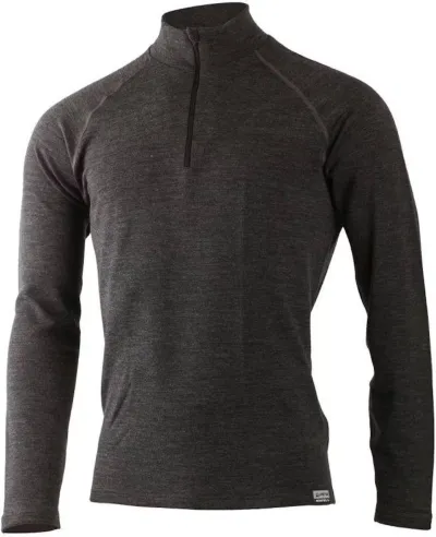Lasting Men's Honka Half Zip miesten merinovilla-alusasu, kuva 1 / 1