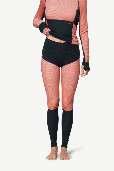 Devold Women's Tuvegga Longs naisten merinovillakerrastohousut