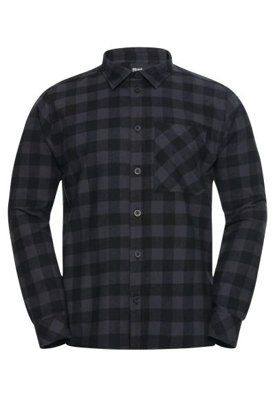 Jack Wolfskin Men's Lite Flannel Shirt miesten flanellipaita