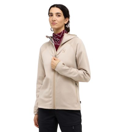 Haglöfs Women's Magma Mid Hood naisten fleecetakki