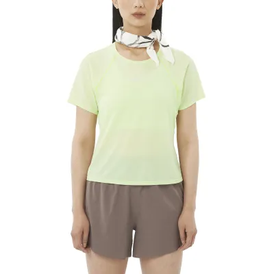 Salomon Women's Shakeout Air Crop Tee naisten t-paita, kuva 1 / 1
