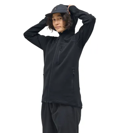 Haglöfs Women's Rosson Mid Hood naisten fleecehuppari, kuva 1 / 1
