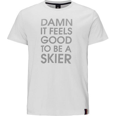 Elevenate Men's Skiers Tee Light Grey Melange