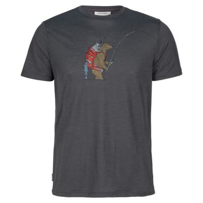 Icebreaker M MERINO 150 TECH LITE SS TEE BEAR CATCH