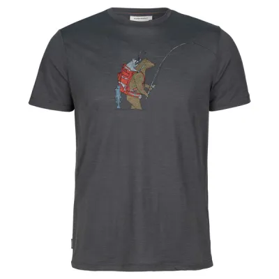 Icebreaker M MERINO 150 TECH LITE SS TEE BEAR CATCH, kuva 1 / 1