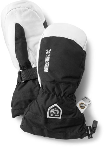Hestra Army Leather Heli Ski Jr Mitts lasten rukkaset