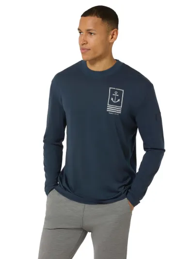 Supernatural Men's Lil Anchor Bio Long Sleeve miesten pitkähihaispaita, kuva 1 / 1